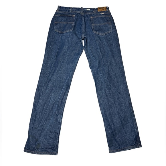 Reed‎ FR CAT 2 Men's Denim Jeans Blue Relaxed Fit Flame Resistant Work 36 x 37 - Picture 2 of 6